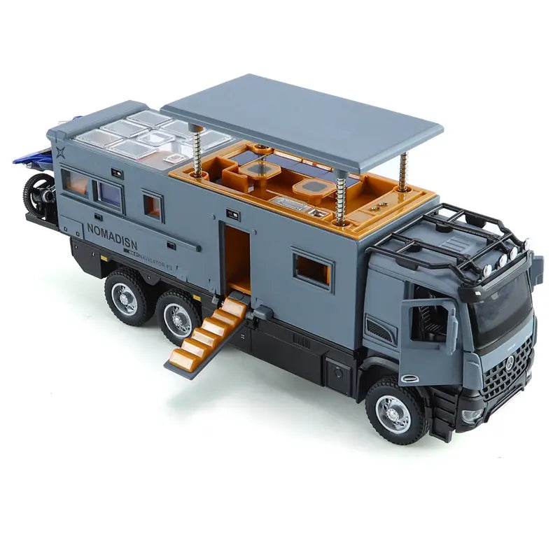 Mercedes-benz Nomadison Rv camper truck 1:24 Diecast Scale Model Car