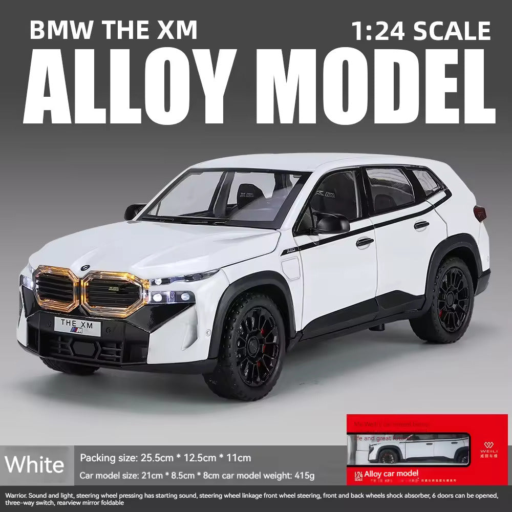 BMW XM 1:24 Diecast Scale Model Car