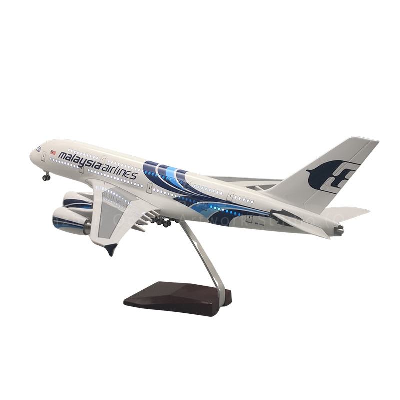Malaysia Airlines Airbus A380 1/160 47CM 1:160 Diecast Scale Model
