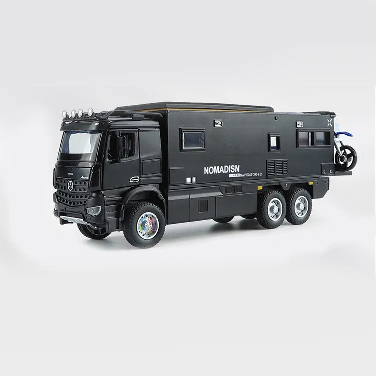 Mercedes-benz Nomadison Rv camper truck 1:24 Diecast Scale Model Car