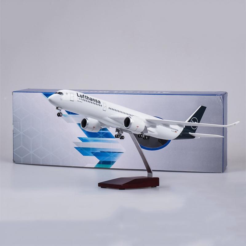 Lufthansa Airbus A350 Airplane 47CM 1:142 Diecast Scale Model