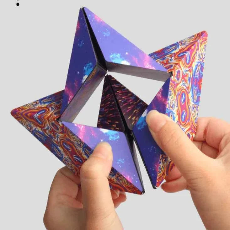 Changeable Magnetic Magic Cube - Endless Creative Possibilities - Kyaratoy.com