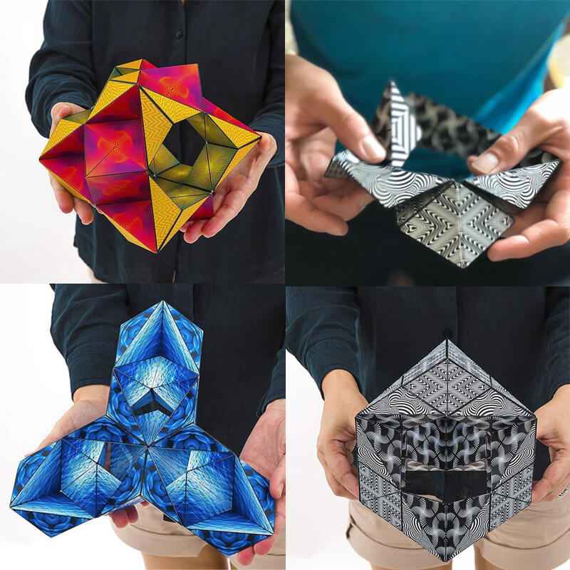 Changeable Magnetic Magic Cube - Endless Creative Possibilities - Kyaratoy.com