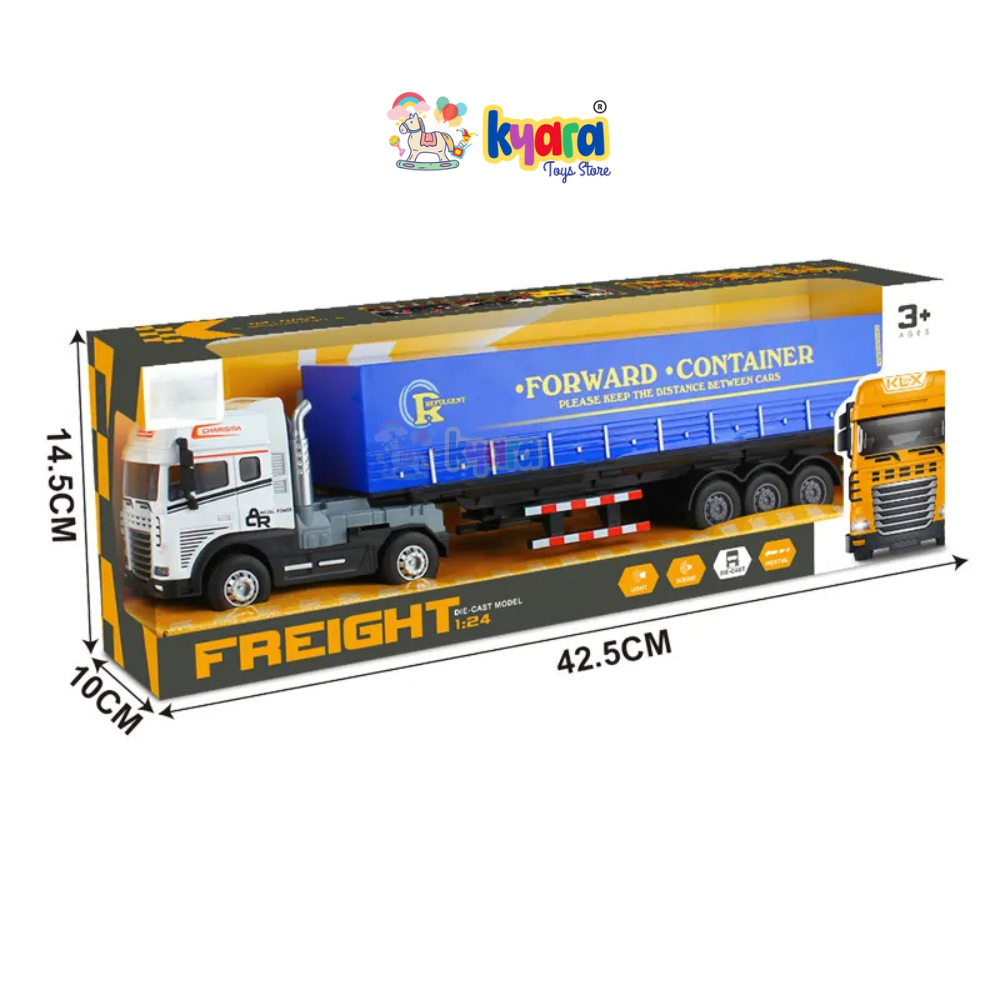 KYARA TOYS 1:24 Scale Cargo Trailer Set