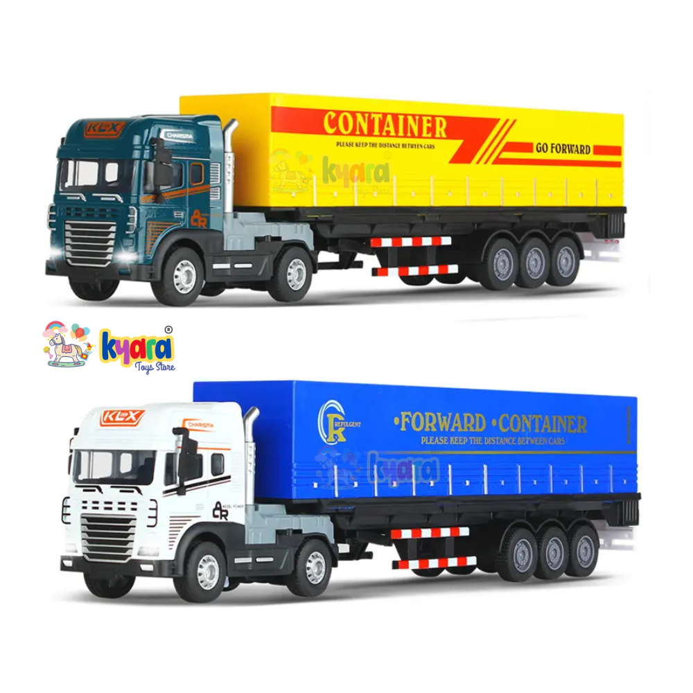 KYARA TOYS 1:24 Scale Cargo Trailer Set