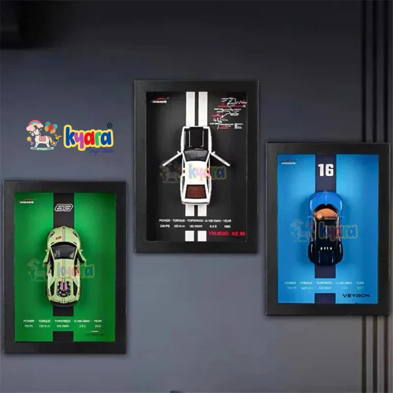 BUGATTI 3D Diecast Car Frame
