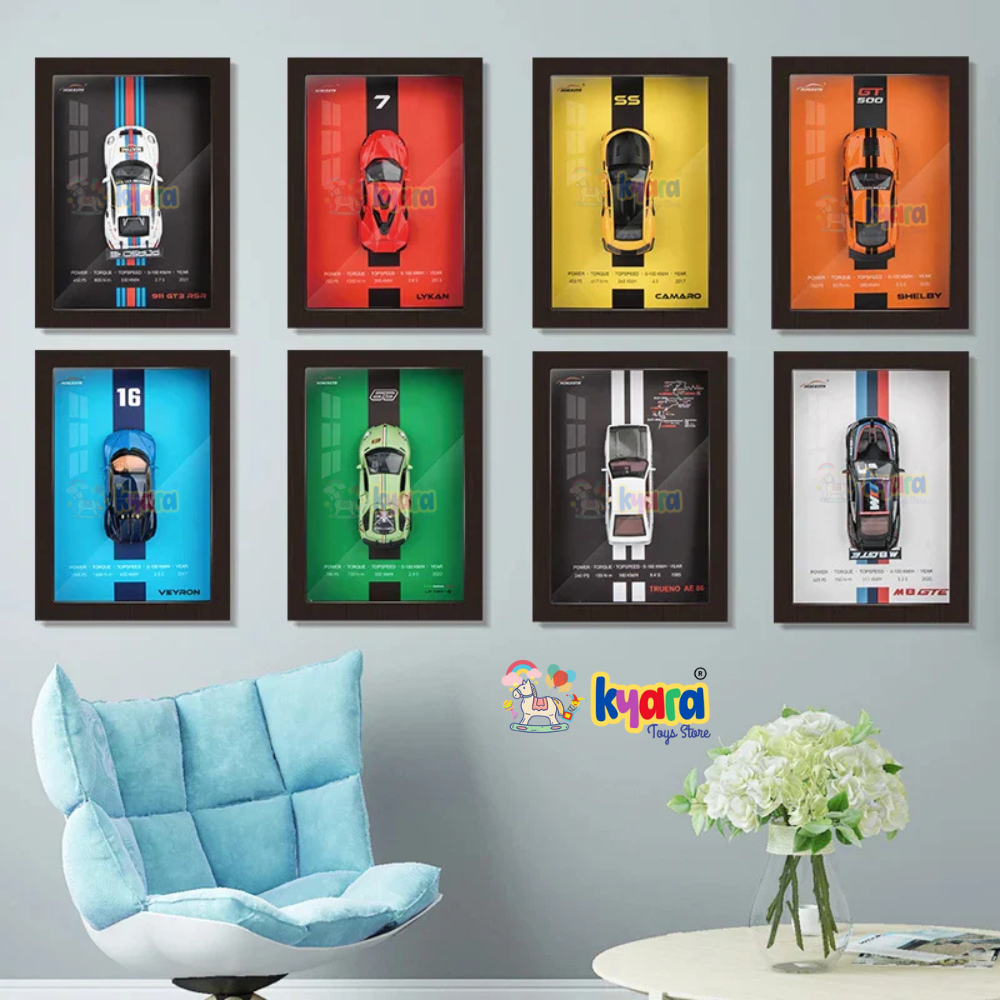 BMW M8 3D Diecast Car Frame