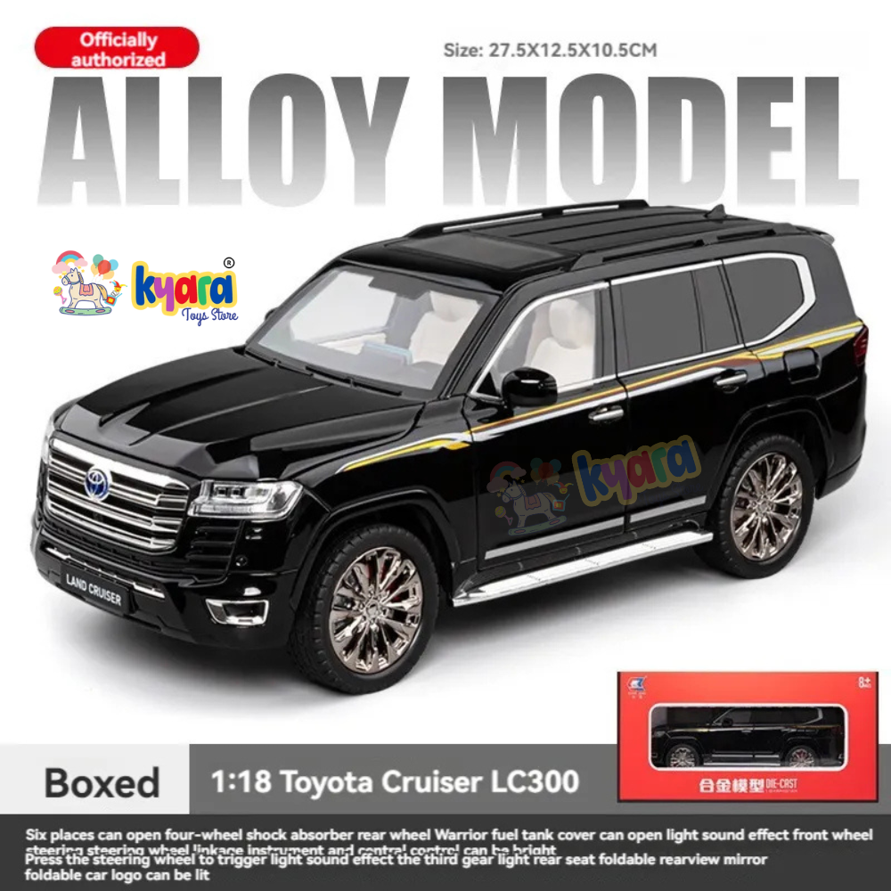 Toyota Land Cruiser LC300 1:18 Diecast Scale Model Car
