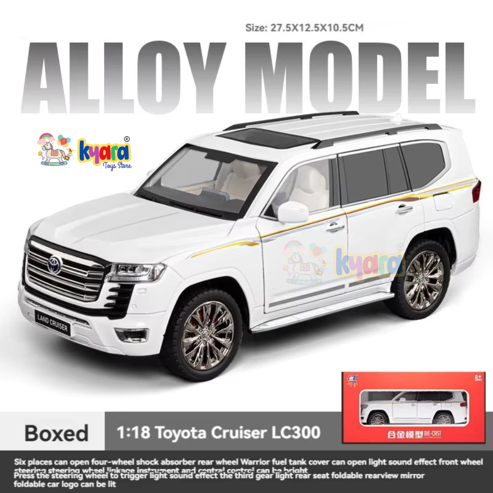 Toyota Land Cruiser LC300 1:18 Diecast Scale Model Car