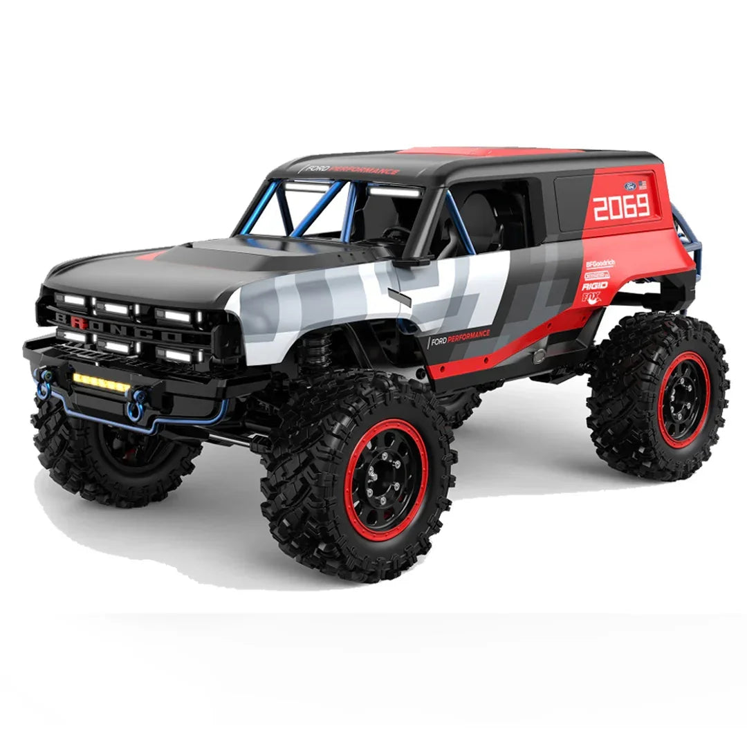 MJX H12P Brushless 1:12 Ford Bronco R Crawler Truck | 2S LiPo High-Power RC Off-Road Vehicle