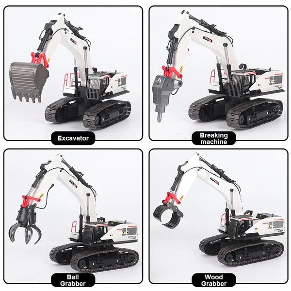 Huina 1594 1:14 Scale 22-Channel Alloy RC Excavator