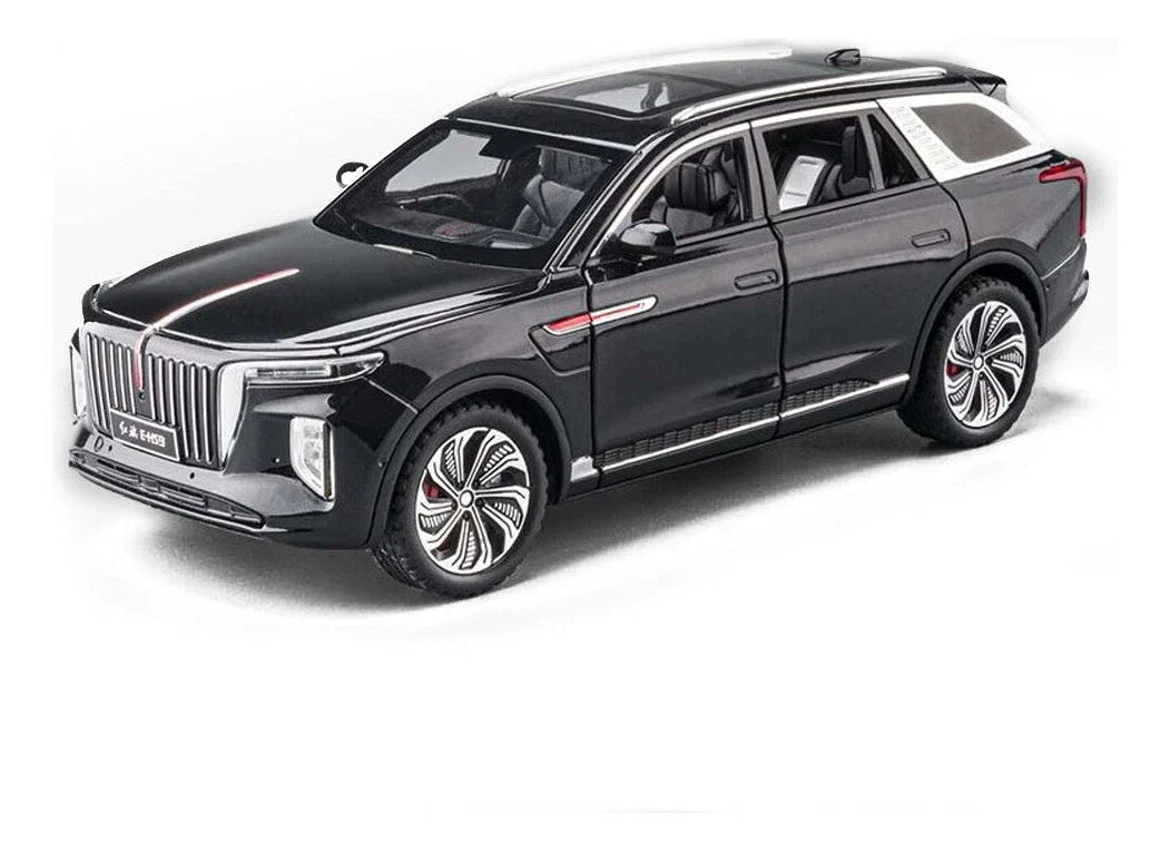 Hongqi E-HS9 luxury SUV 1:24 Diecast Scale Model Car